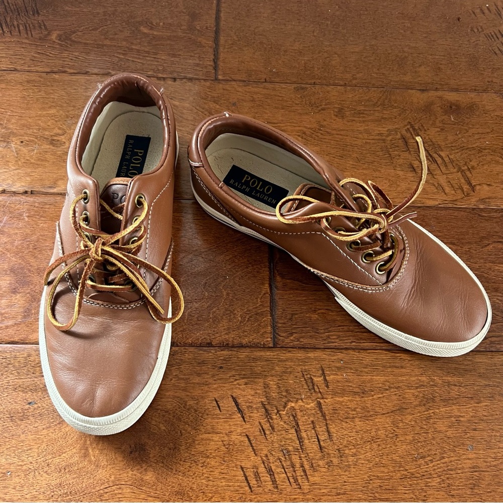 Polo by Ralph Lauren Brown Kids Shoes